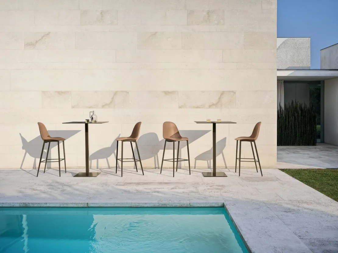 Sgabello Mood Barstool Outdoor di Bontempi